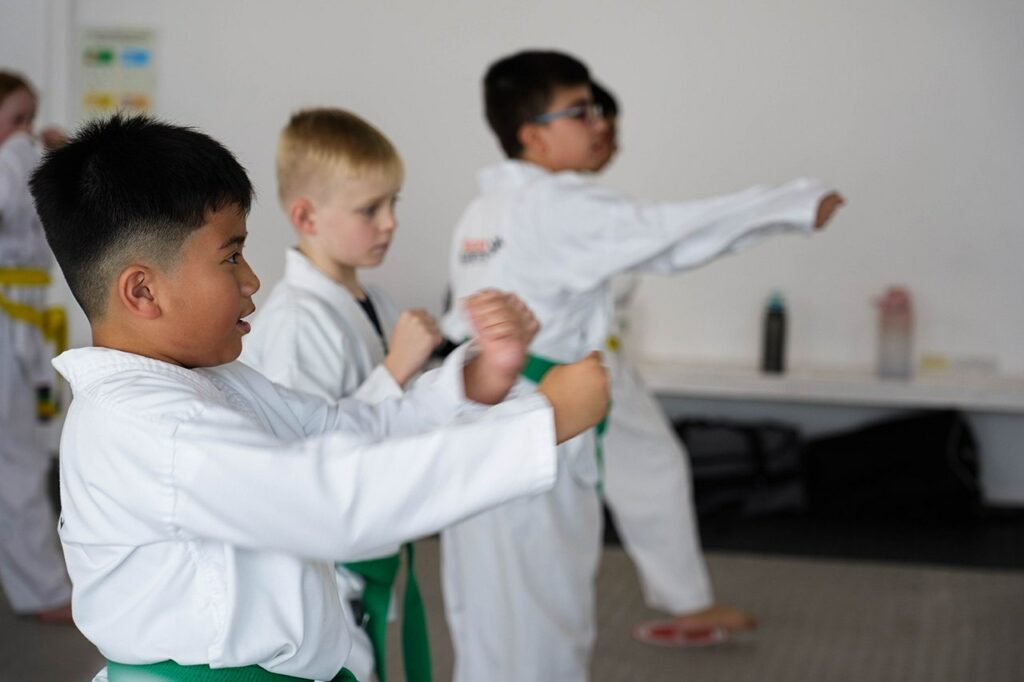 Martial arts help develop character and healthy habits