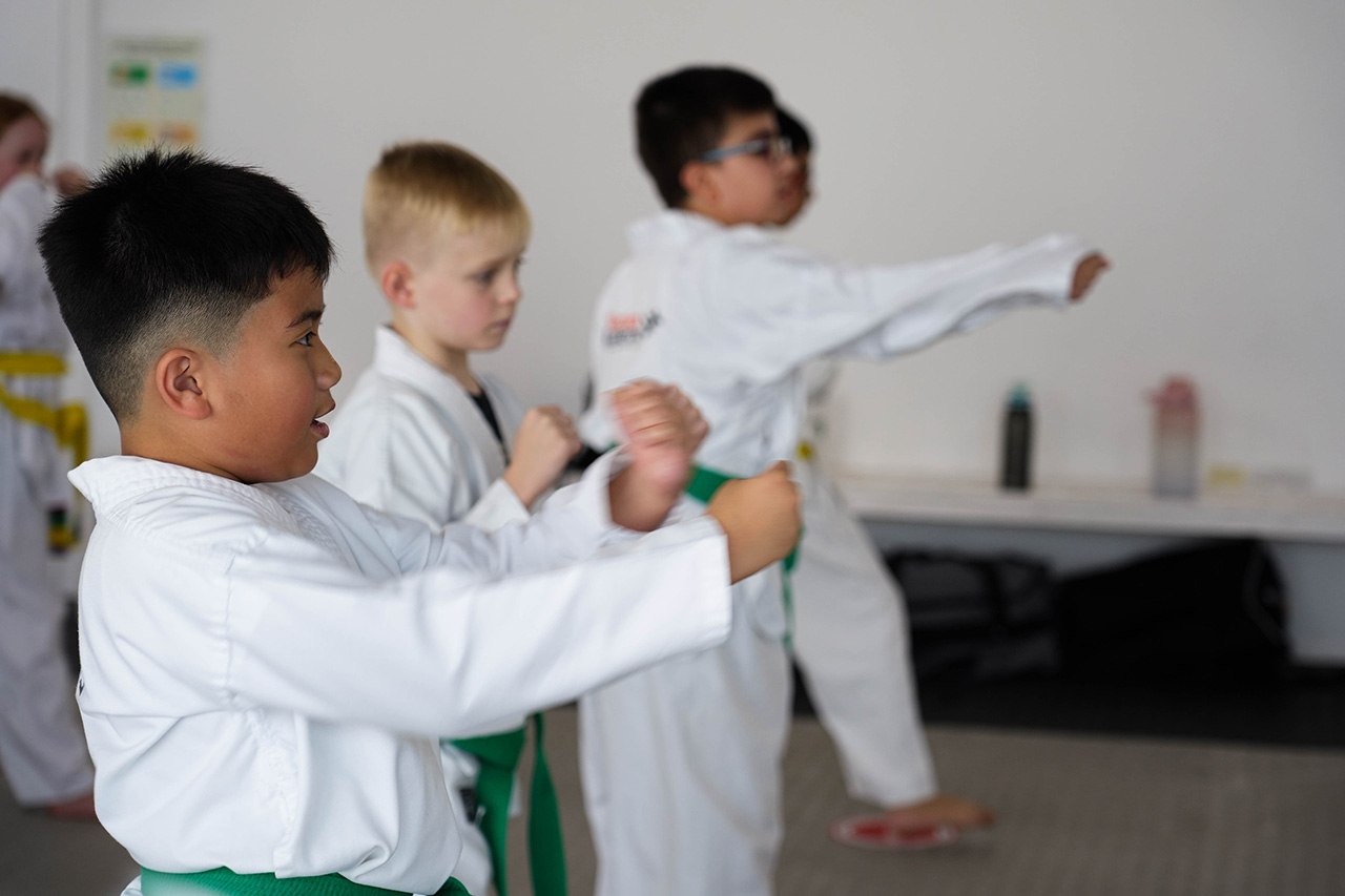 Martial arts help develop character and healthy habits