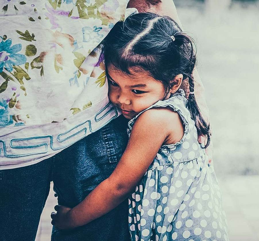 Children with anxiety