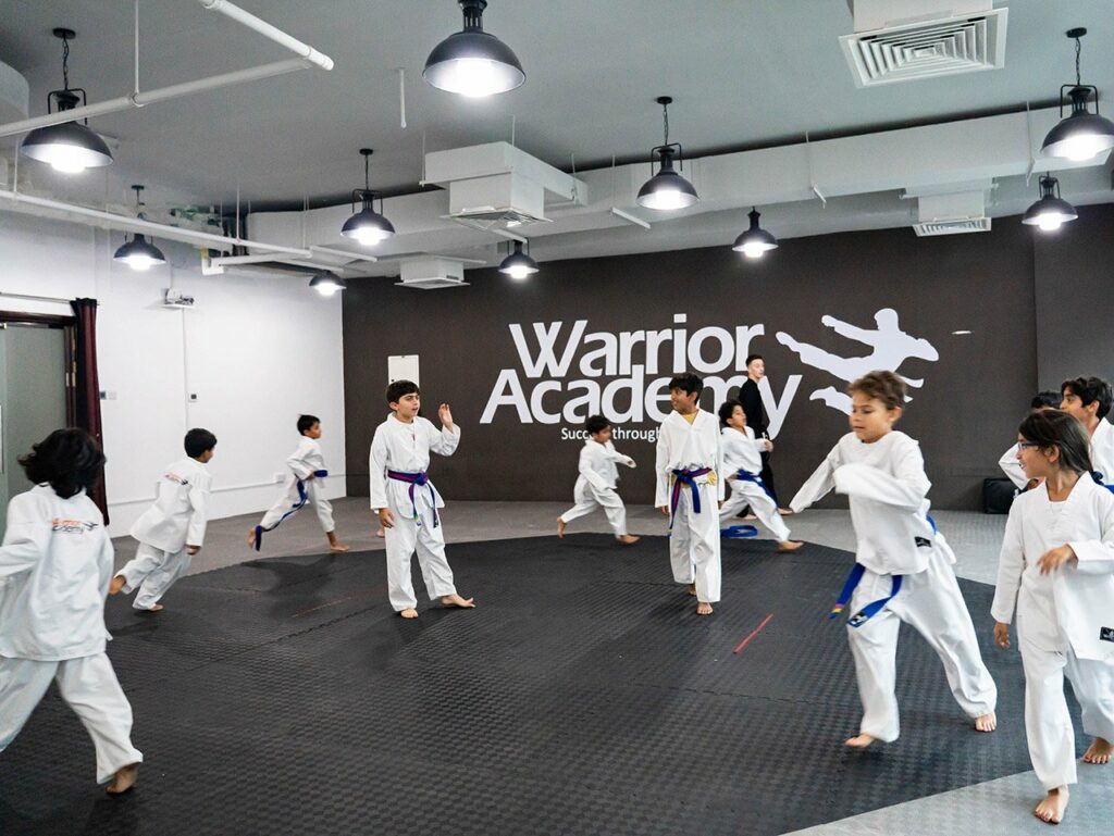 Children having fun at Warrior Academy